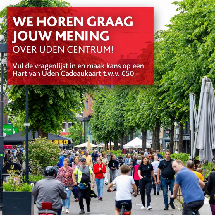 Laat je stem horen over Uden Centrum! 0