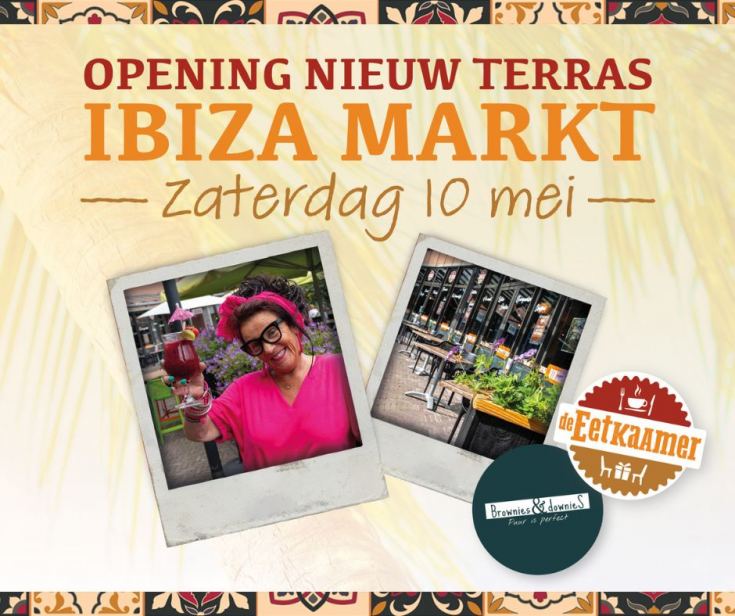 Opening nieuw terras!