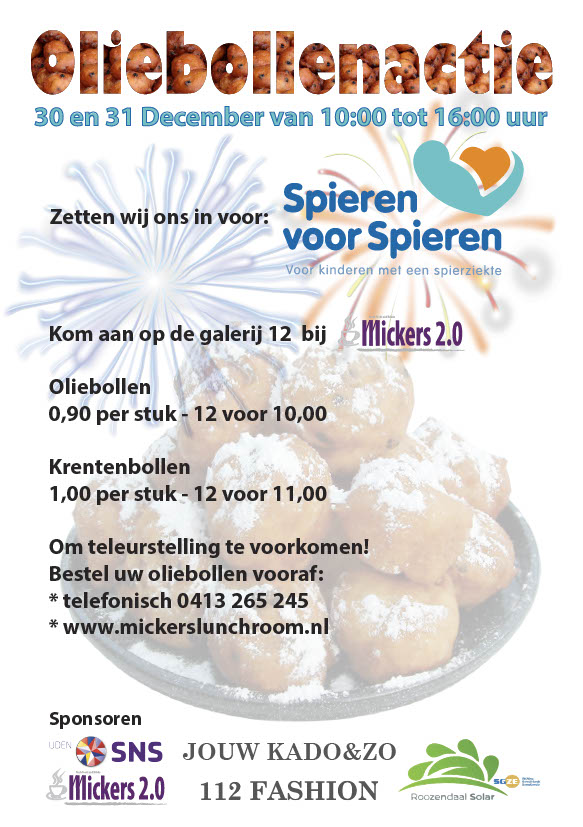 Oliebollen actie spieren voor spieren 0