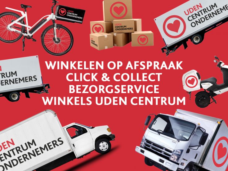 Winkelen op afspraak, Click & Collect, Bezorgservice winkels